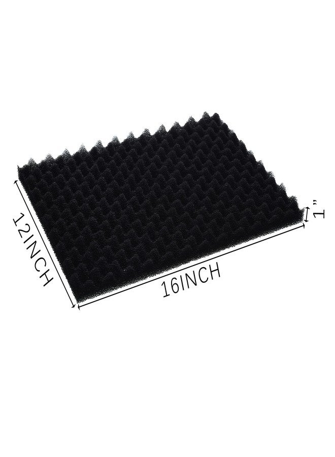 AFACYGN Aquarium Filter Media Bio Sponge Pad 16 x 12 x 1 inch, Fish Pond Foam Filter 20/30/40 ppi Set 3 - Image 3
